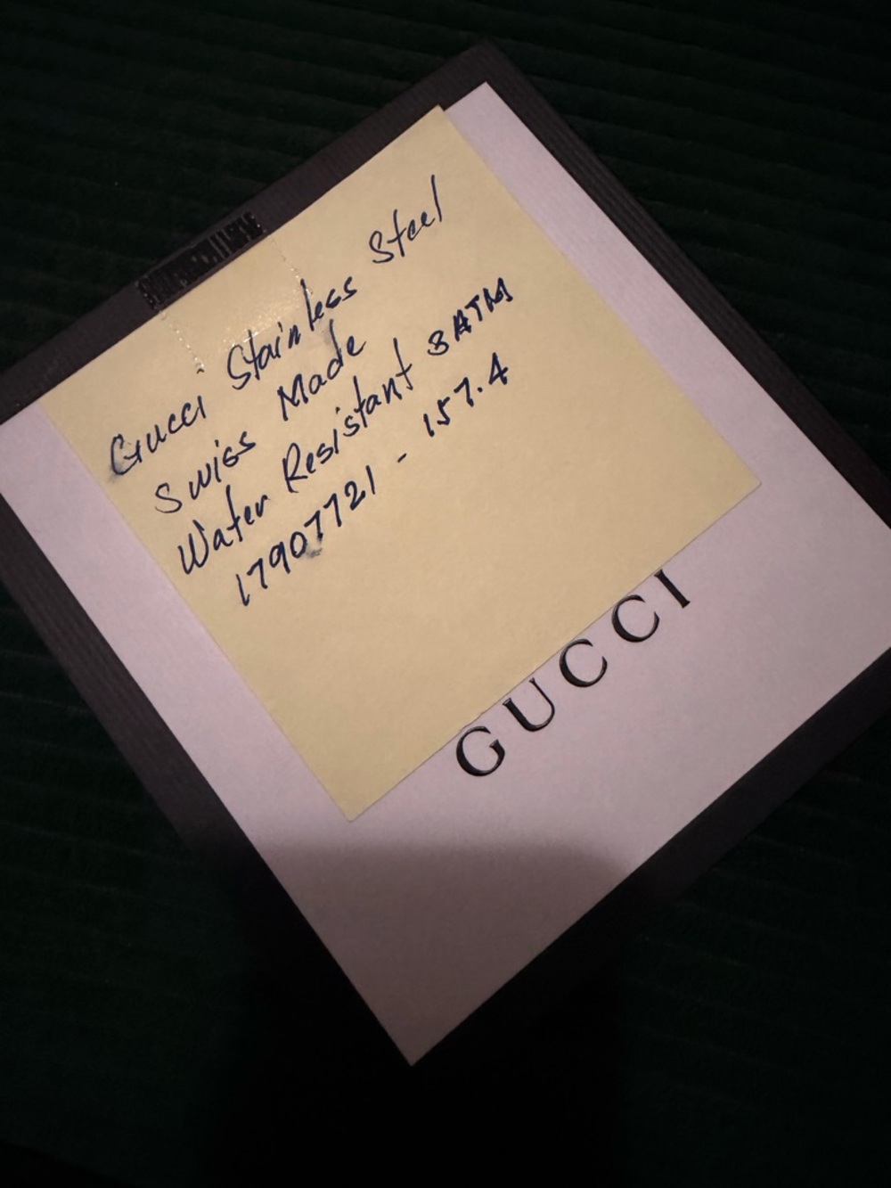 Gucci Grip Gold-Tone Logo-Pattern Bracelet Watch - Picture 4 of 7
